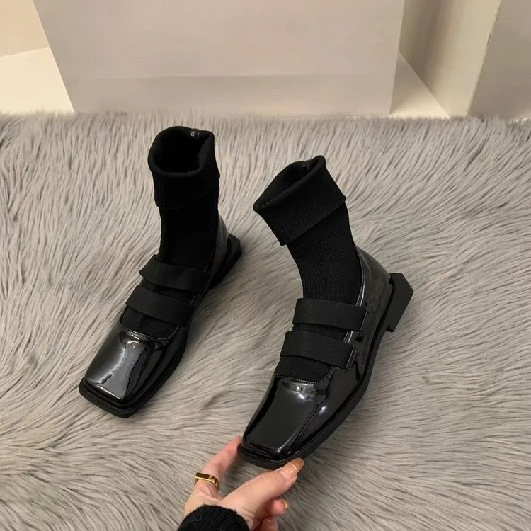 Britse stijl vierkante gebreid - No Show Sock Women recensie en prijs