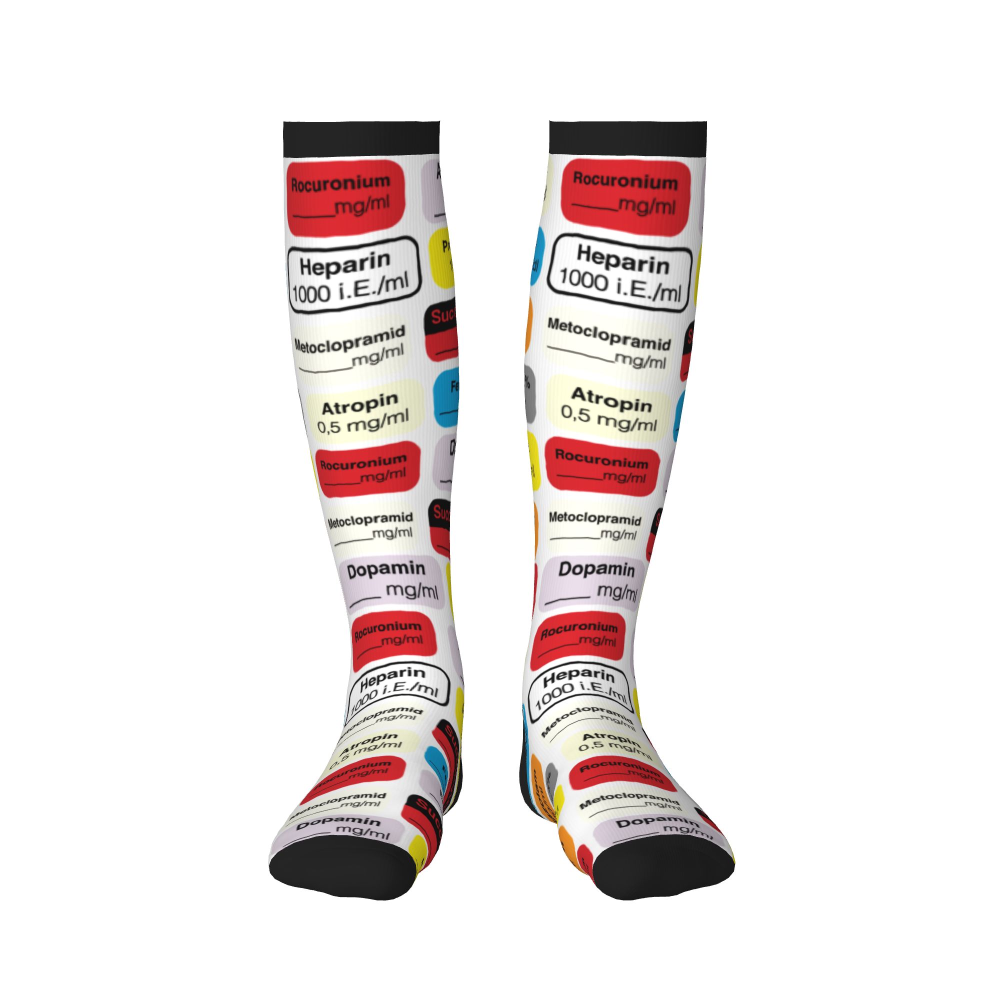 Anesthesie Medicijnlabels Here - Compression Sock Medical recensie en prijs