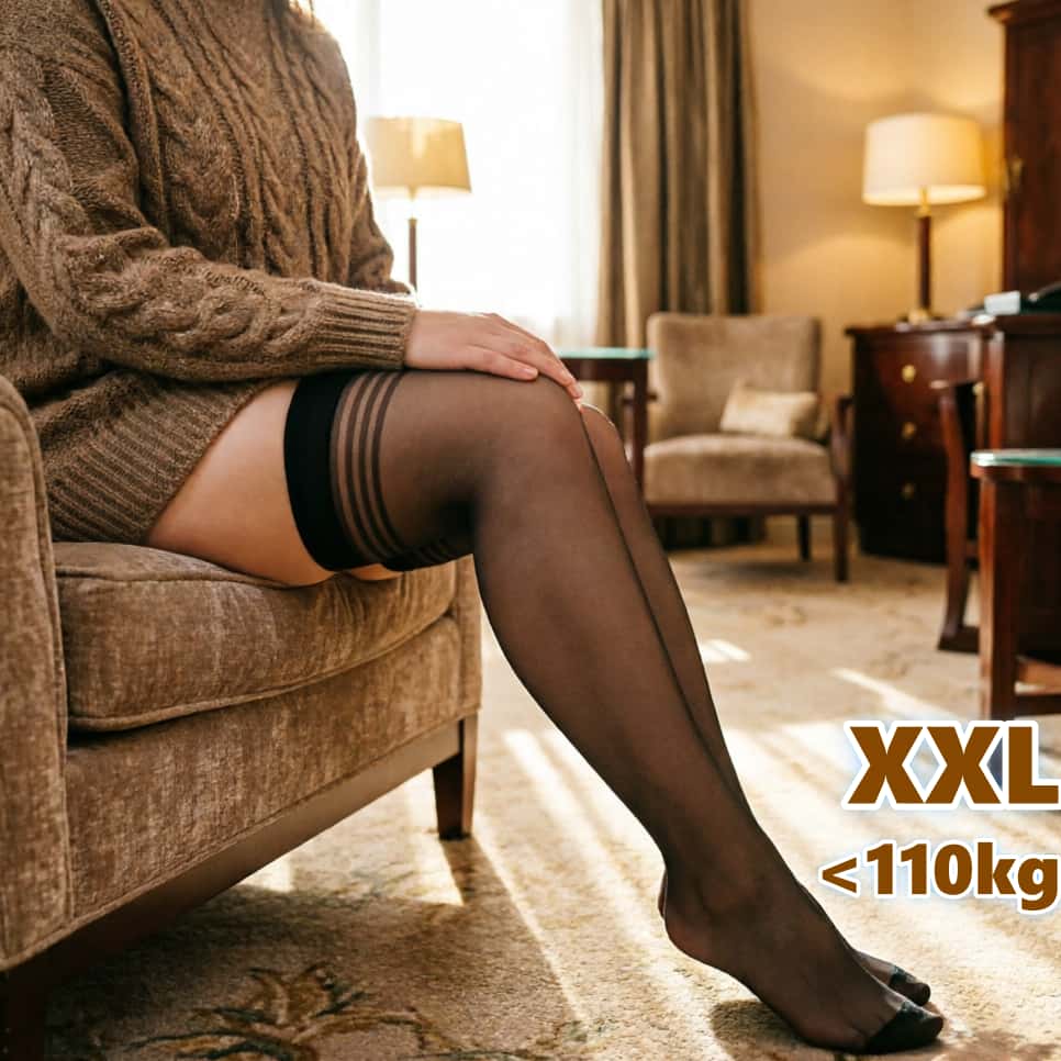 Plus Size Dijhoge Kousen Dames - Thigh High Sock Stay Up recensie en prijs