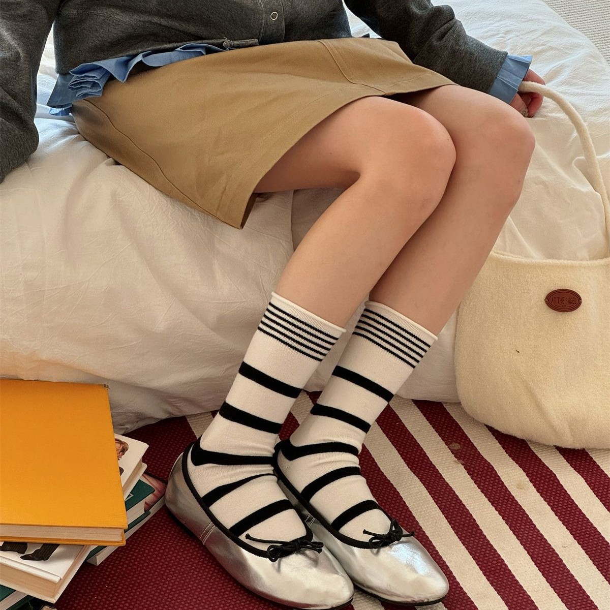 SP&CITY Koreaanse winter gestr - Silk Sock Bamboo recensie en prijs