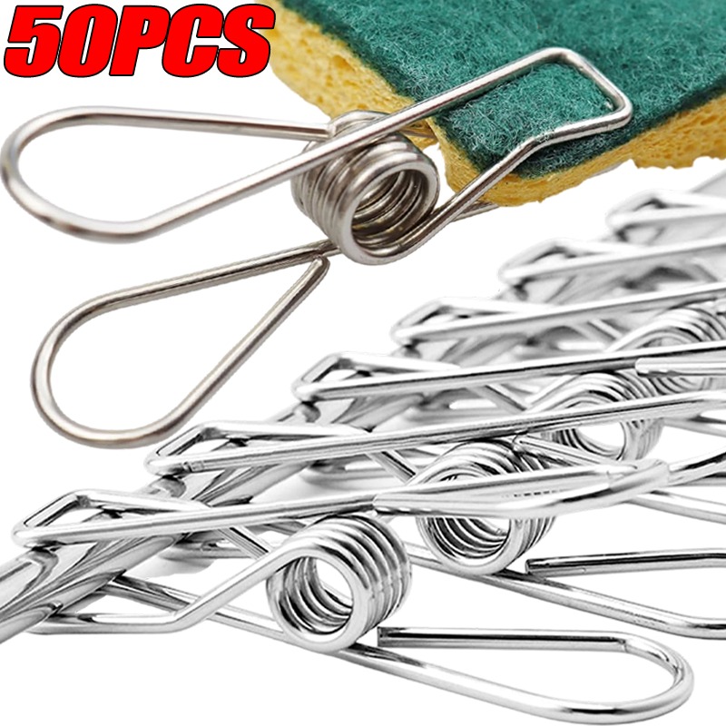 10/50PCS Rvs Clips Multifuncti - Sock Organizer Tray recensie en prijs