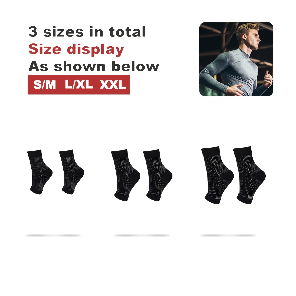 Enkelsteunsokken Ademende plan - Ankle Brace Sock recensie en prijs