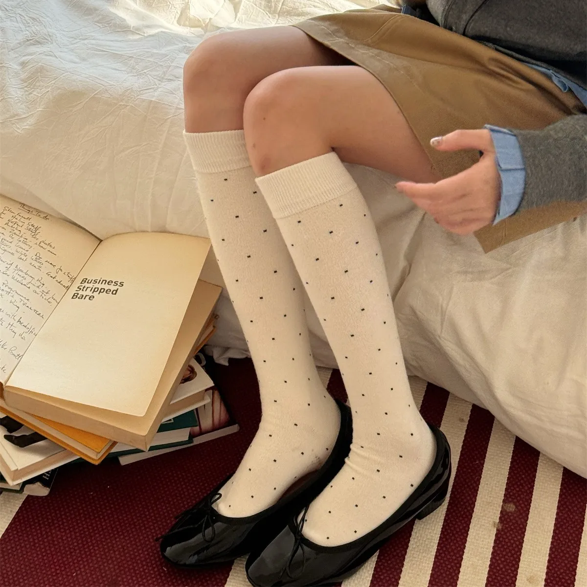 SP&CITY Winter Zoete Polka Dot - Silk Sock Bamboo recensie en prijs