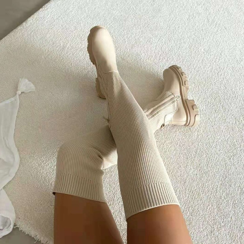 2025 Winter Schoenen Vrouwen S - Knee High Sock Women recensie en prijs