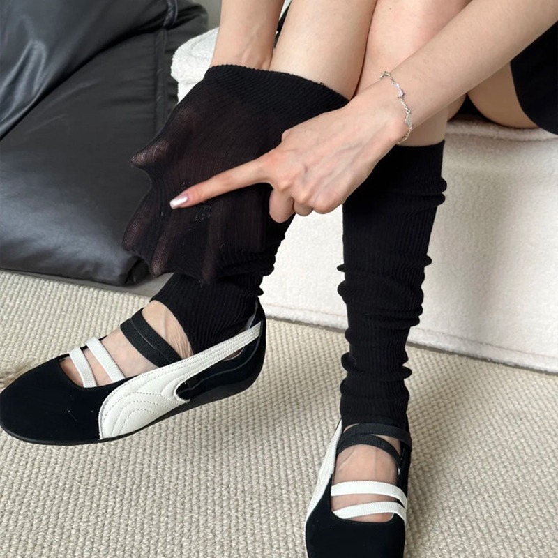 Dames gebreide slouchy kalfsok - Boot Sock Slouchy recensie en prijs