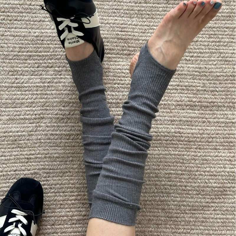 Dames gebreide slouchy kalfsok - Boot Sock Slouchy recensie en prijs