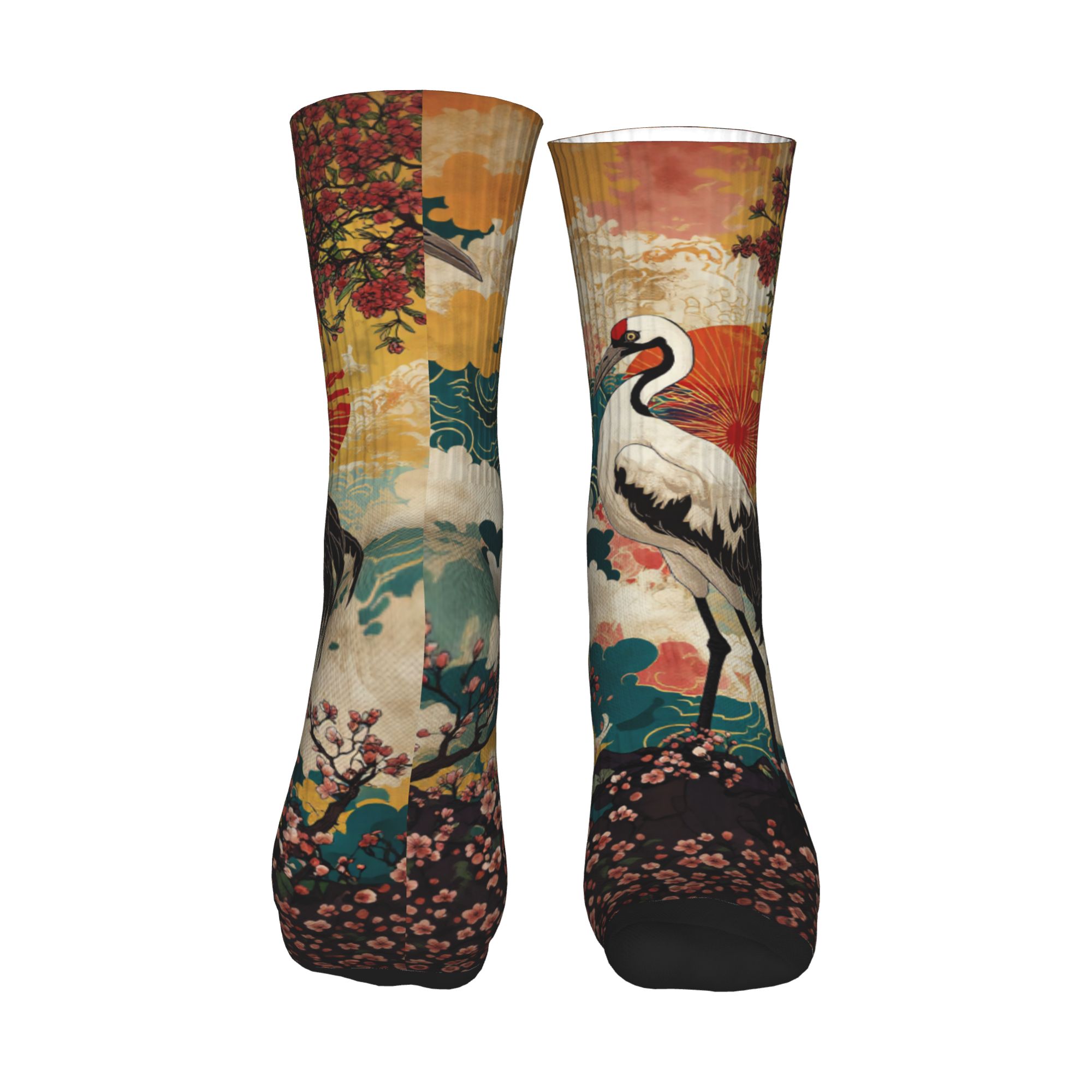 Mode Heren Ukiyo-e Double Cran - Dress Sock Men recensie en prijs