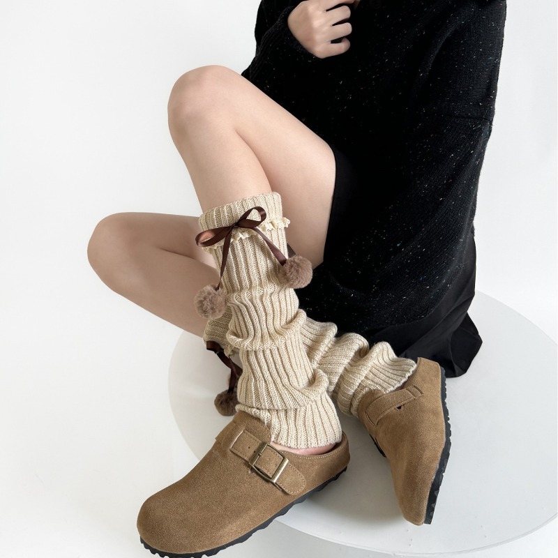 Kameel gebreide beenwarmers me - Boot Sock Slouchy recensie en prijs