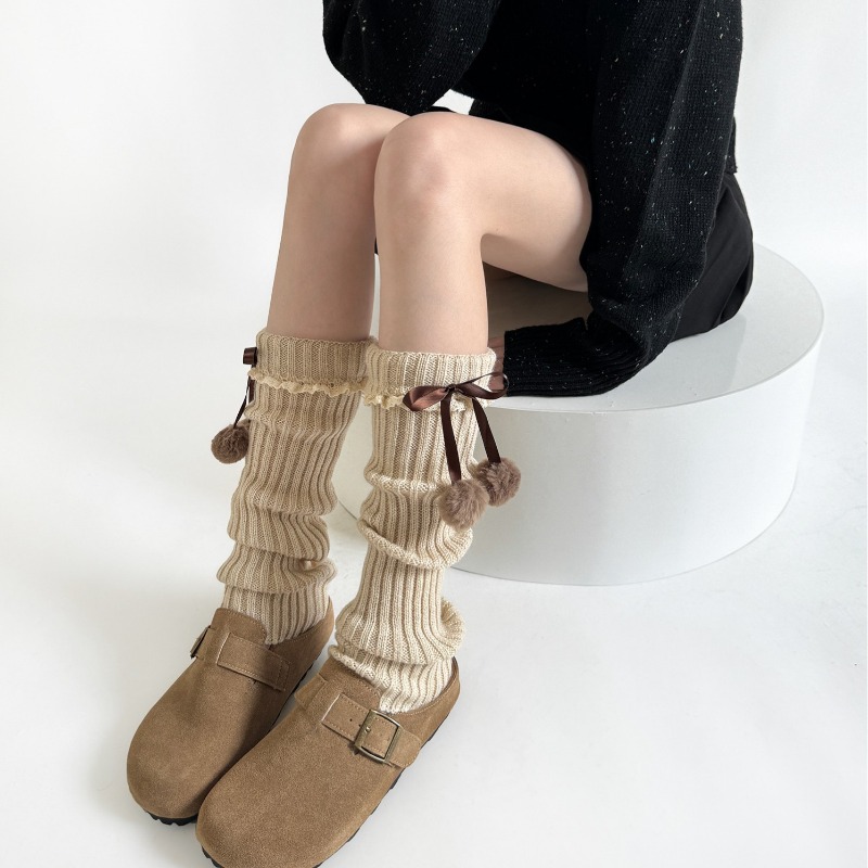 Kameel gebreide beenwarmers me - Boot Sock Slouchy recensie en prijs