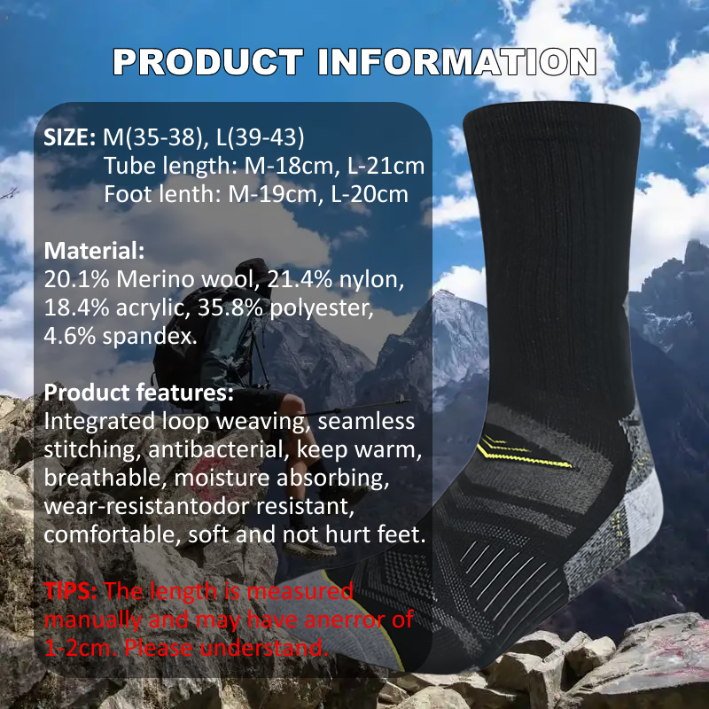 Outdoor Wandelen Merinowollen  - Wool Hiking Sock recensie en prijs