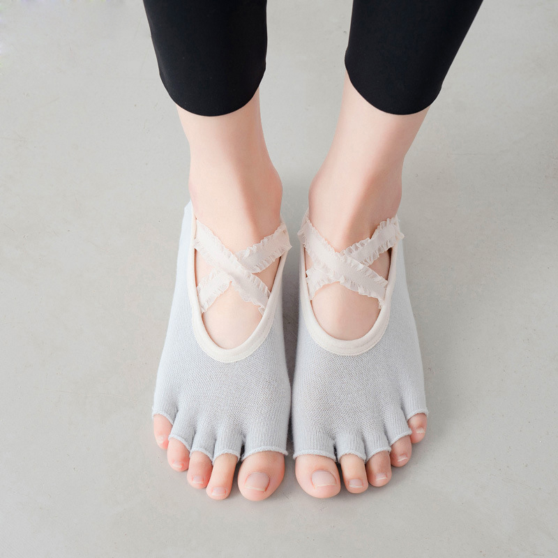 Vijf Vinger Yoga Sokken Kant C - Grip Sock Yoga recensie en prijs