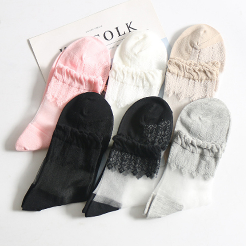 Vrouw Kant korte sok dunne sok - Invisibility Sock Loafer recensie en prijs