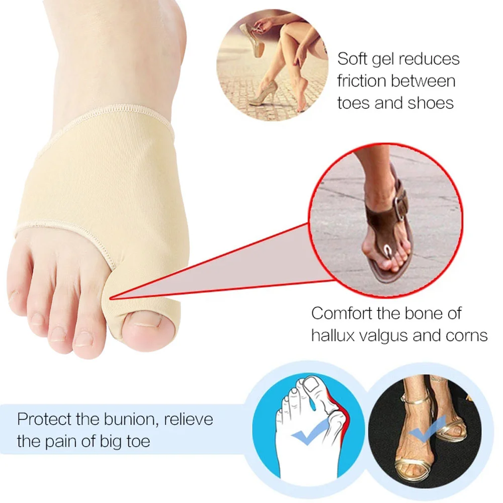 2 Stuks Teen Separator Hallux  - Ankle Brace Sock recensie en prijs
