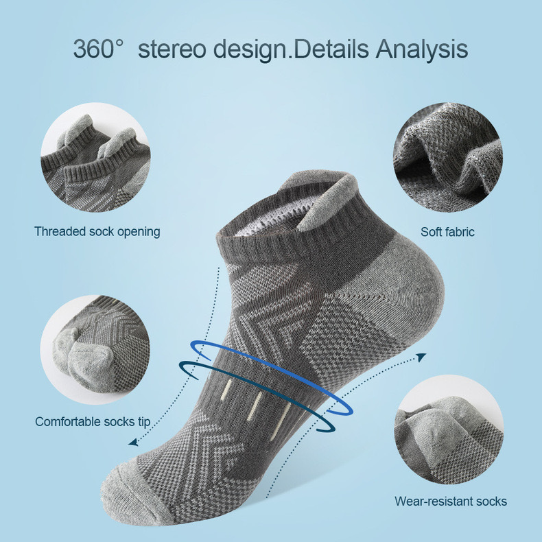 6 paar laag uitgesneden, gedem - Athletic Sock Cushion recensie en prijs